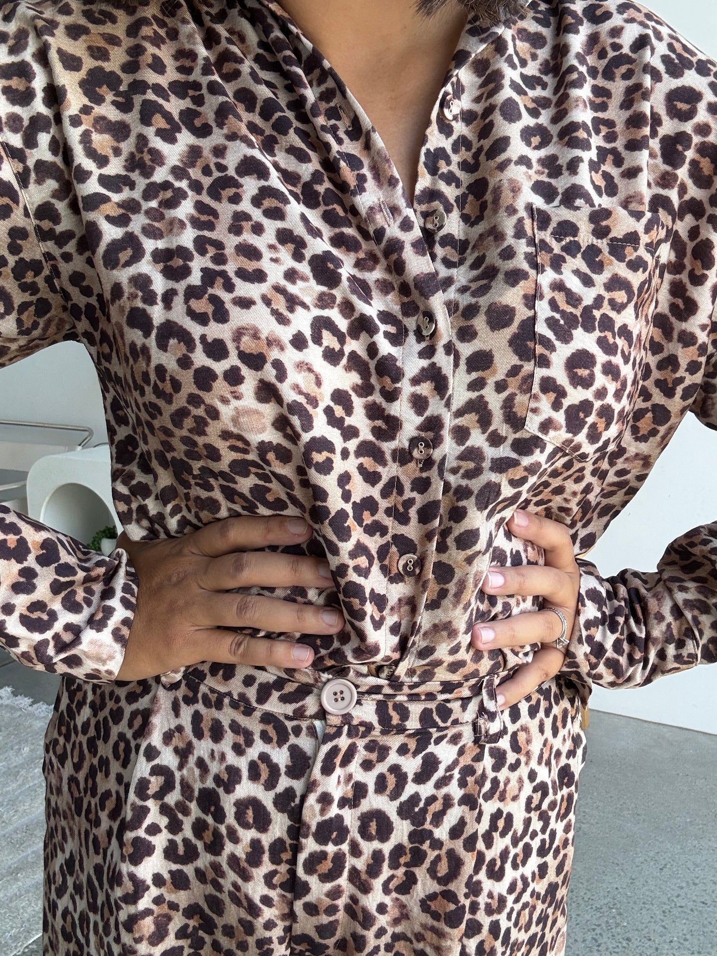 Leo Leopard Shirt