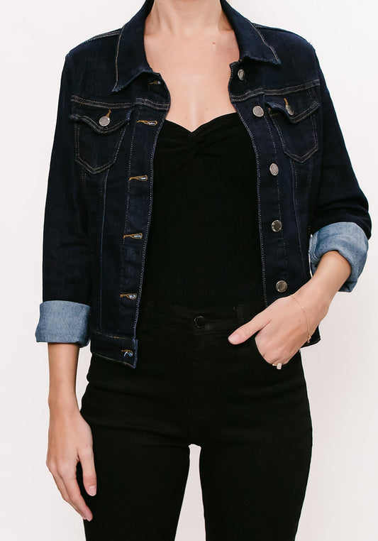 Faith Denim Jacket Indigo