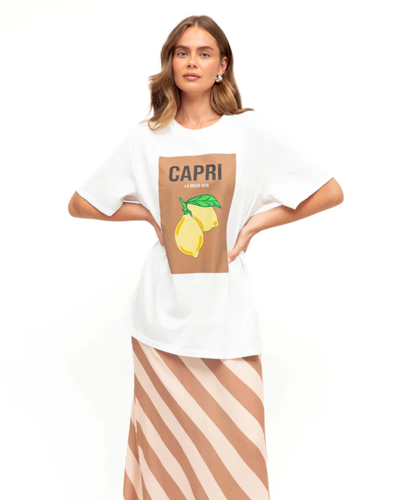 Capri Lemon Tee