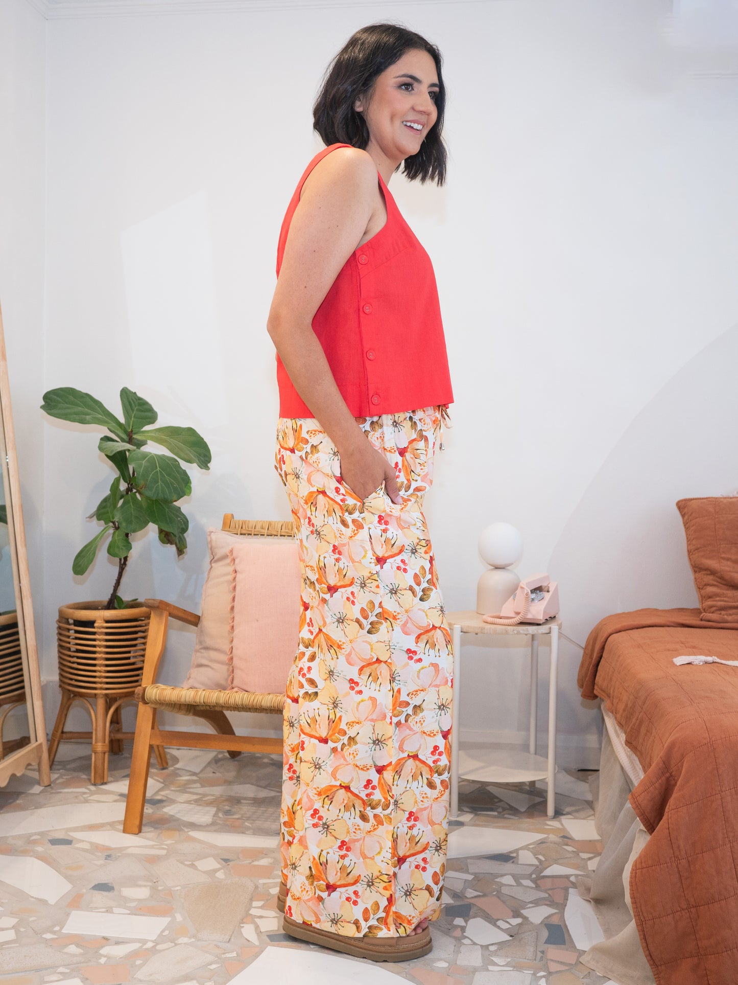 Garden Party Pants Orange