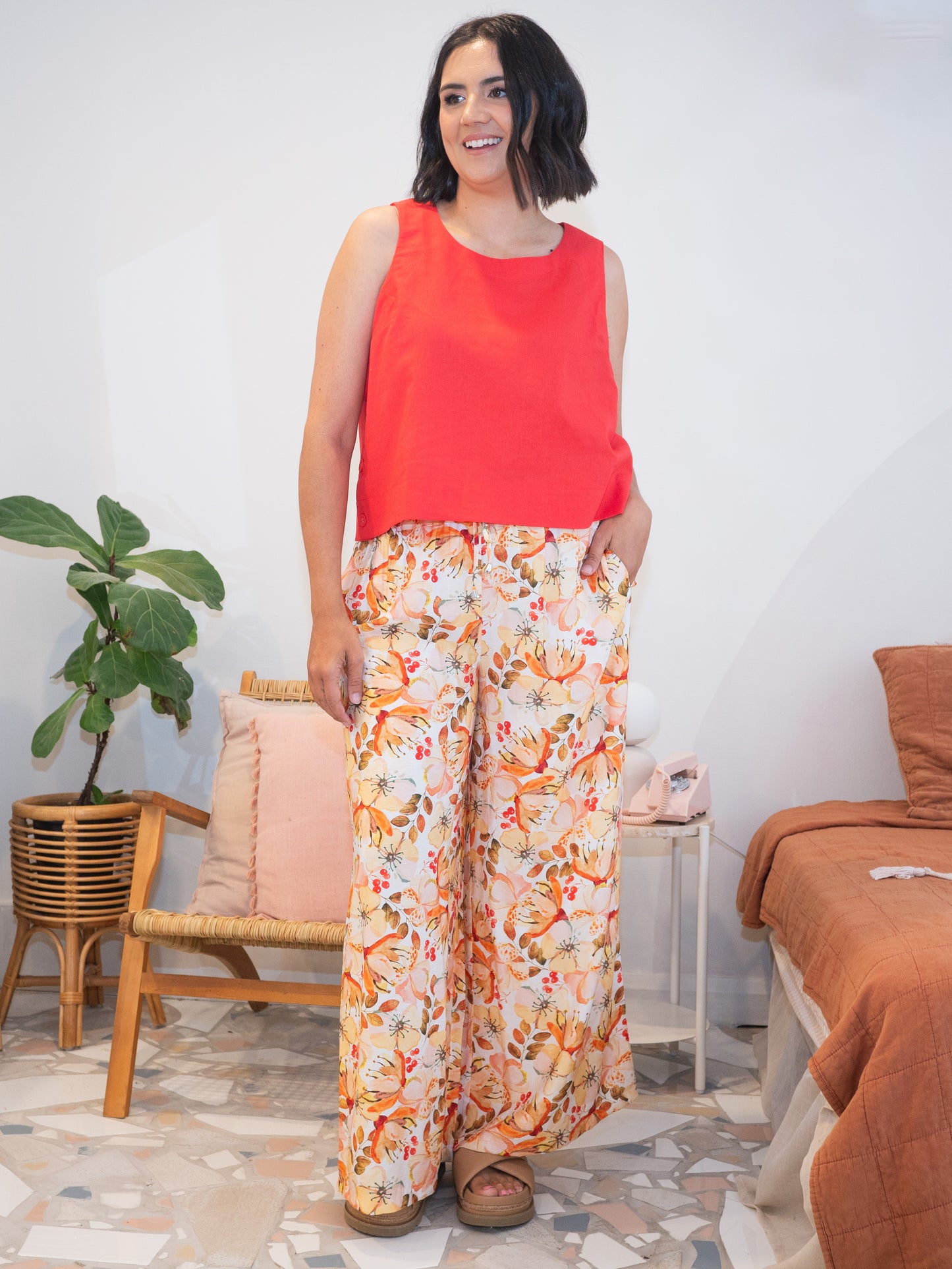 Garden Party Pants Orange