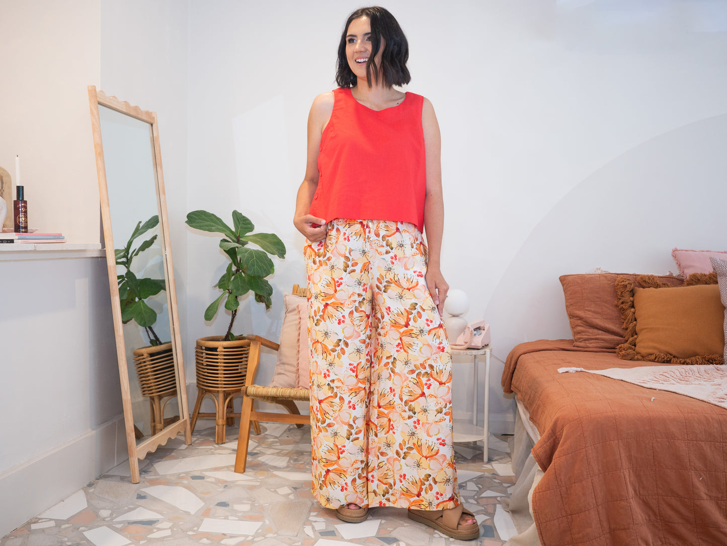 Garden Party Pants Orange