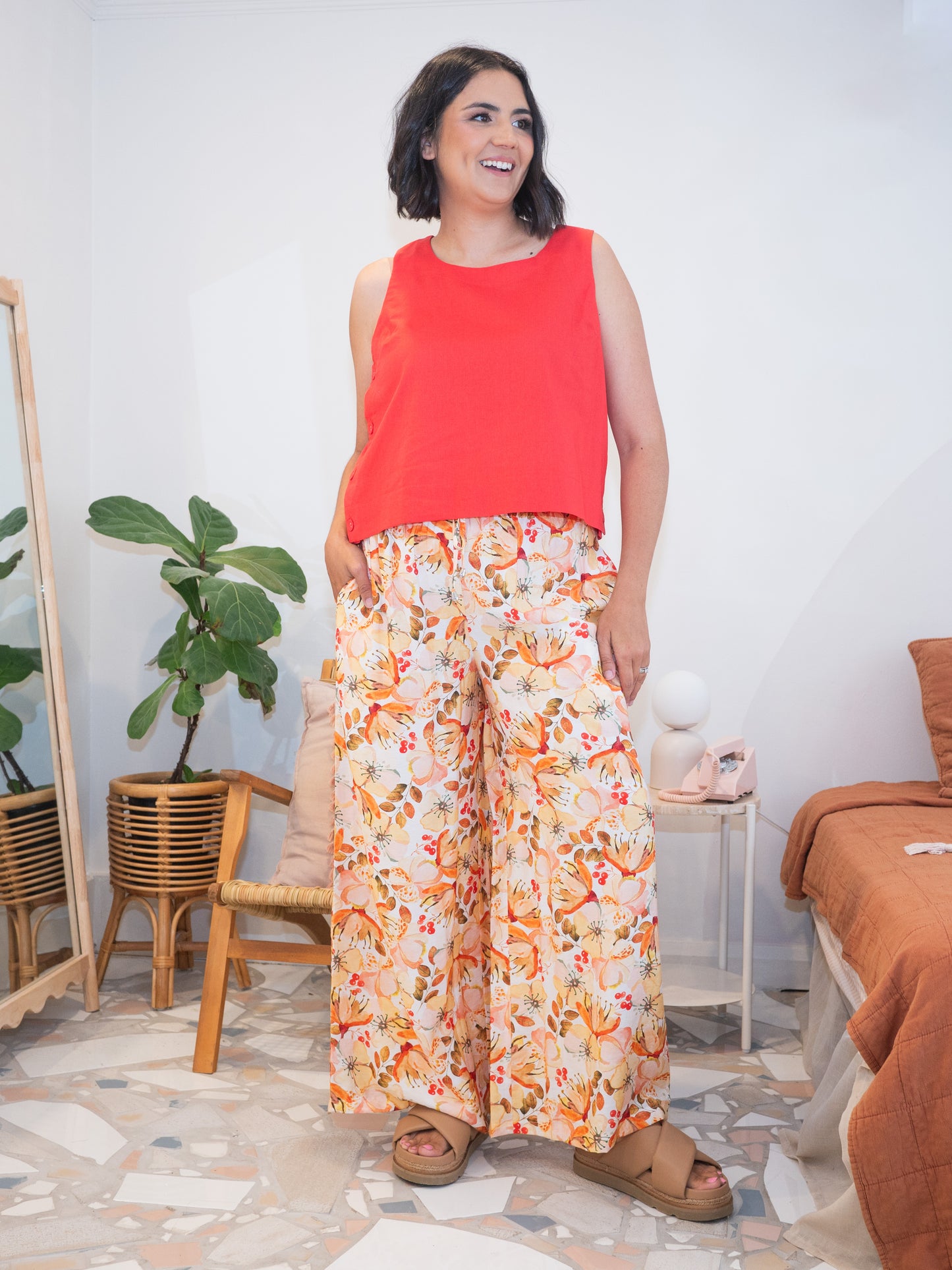 Garden Party Pants Orange