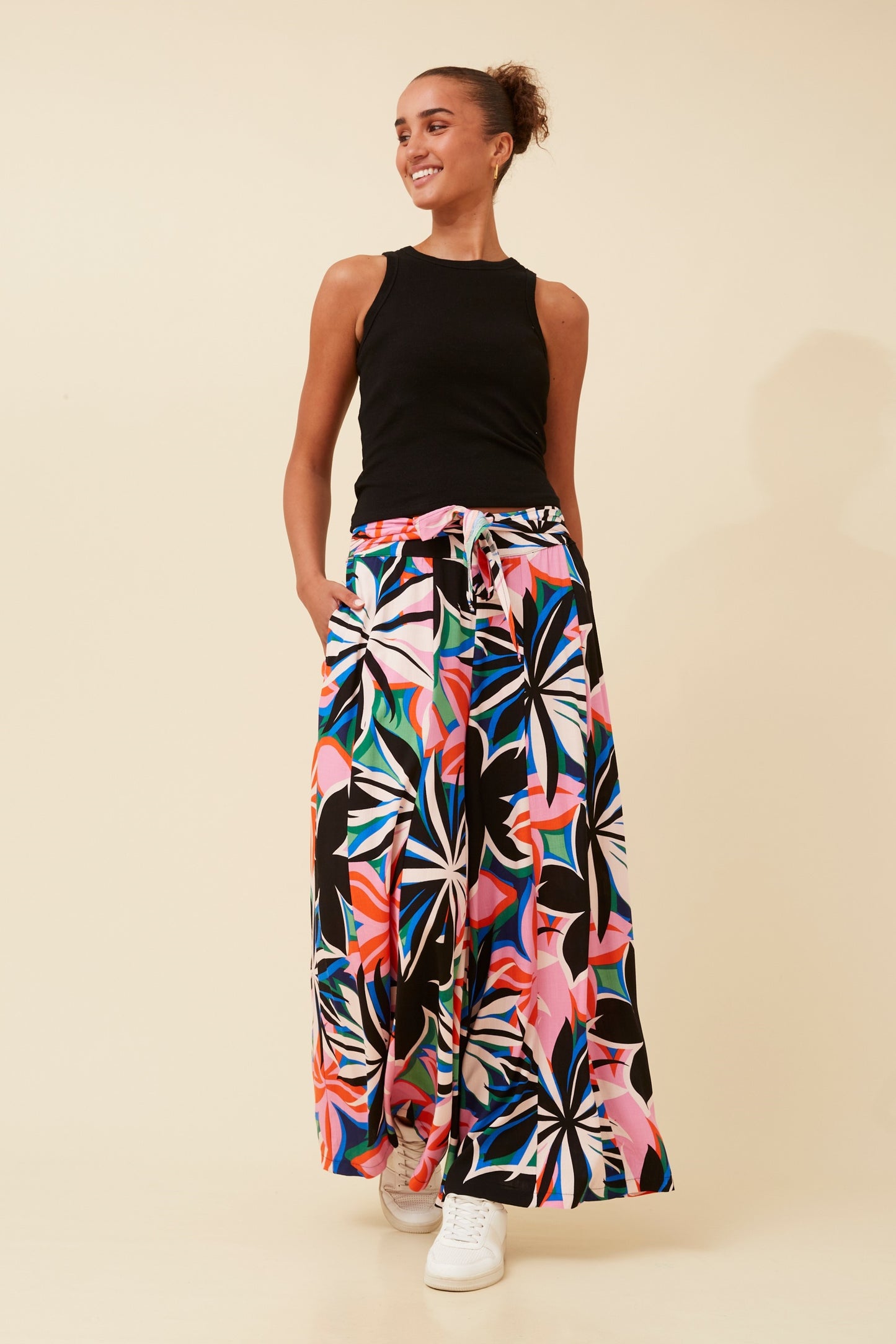 Addison Floral Flared Pant