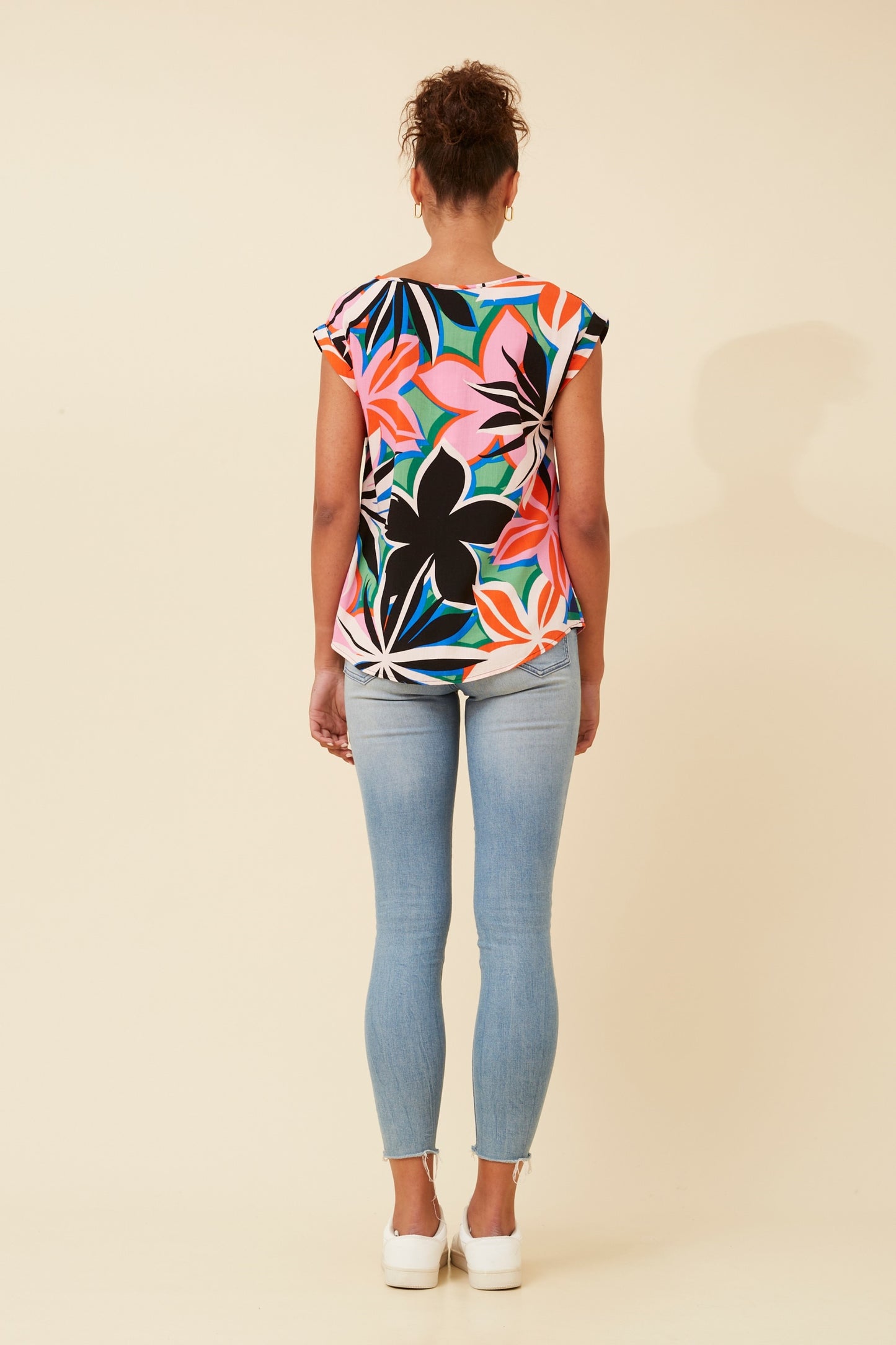 Shelley Floral Print Top